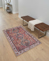 Heritage Elegance Collection Area Rug -  Uffizi Rectangle Rust Red  lifestyle 15