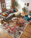 Marrakesh Elegance Collection Area Rug -  Azilal Rectangle Multi  lifestyle 24