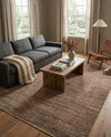 Bloomsbury Elegance Collection Area Rug -  Kensington (Brown) Rectangle Brown  lifestyle 13