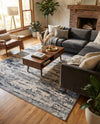 Aegean Elegance Collection Area Rug - Mesa Rectangle Gray  lifestyle 30