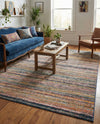 Jewel Oasis Collection Area Rug - Sapphire (Multi) Rectangle Multi  lifestyle 19