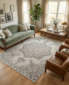 Mykonos Manor Collection Area Rug -  Tinos (Ivory) Rectangle Ivory  lifestyle 6