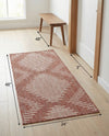 Urban Terrace Collection Area Rug -  Chelsea (Rust Red) Runner Rust Red  lifestyle 73