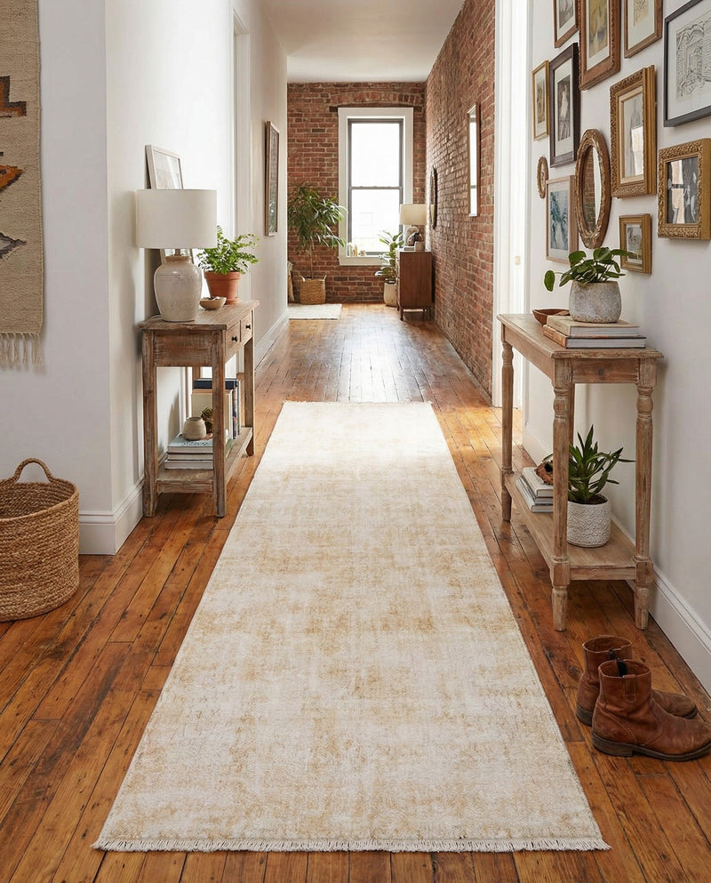 Bazaar Chic Collection Area Rug -  Agadir Runner Ivory  lifestyle 41
