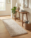 Eternal Plush Oasis Collection Area Rug -  Tranquility (Linen) Runner Linen  lifestyle 79