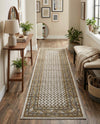 Soho Elegance Collection Area Rug -  Mercer (Beige) Runner Beige  lifestyle 48