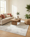 Aegean Elegance Collection Area Rug -  Ithaca Rectangle Gray  lifestyle 34