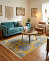 Arcadia Rugs Collection Area Rug -  Atlantis (Yellow) Rectangle Yellow  lifestyle 14