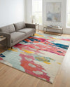 Marrakesh Elegance Collection Area Rug -  Skhirat Rectangle Pink  lifestyle 5