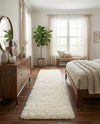 Eternal Plush Oasis Collection Area Rug -  Tranquility (Pearl) Runner Pearl  lifestyle 64