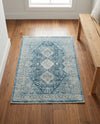 Coastal Haven Collection Area Rug -  Harborview Rectangle Navy Blue  lifestyle 46
