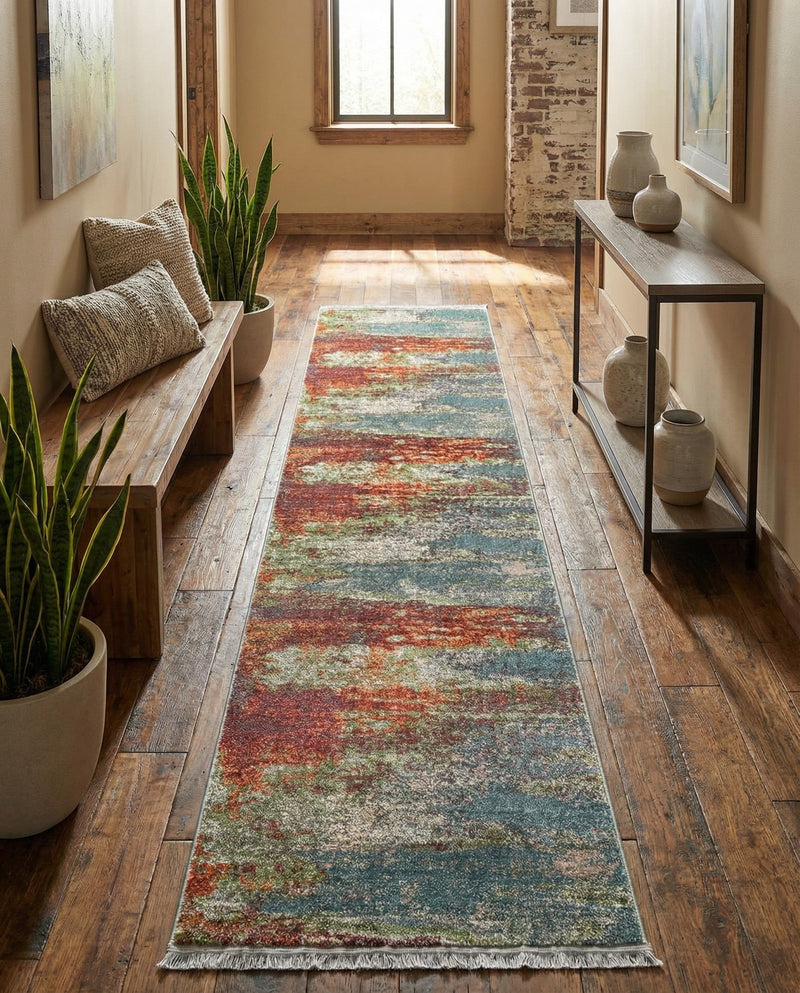 Arcadia Rugs Collection Area Rug -  Avalon Runner Multi  lifestyle 44