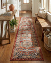 Eden Oasis Collection Area Rug -  Refuge (Terracotta) Runner Terracotta  lifestyle 63