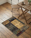 Bistro Lounge Collection Area Rug -  Lungo Rectangle Beige  lifestyle 12