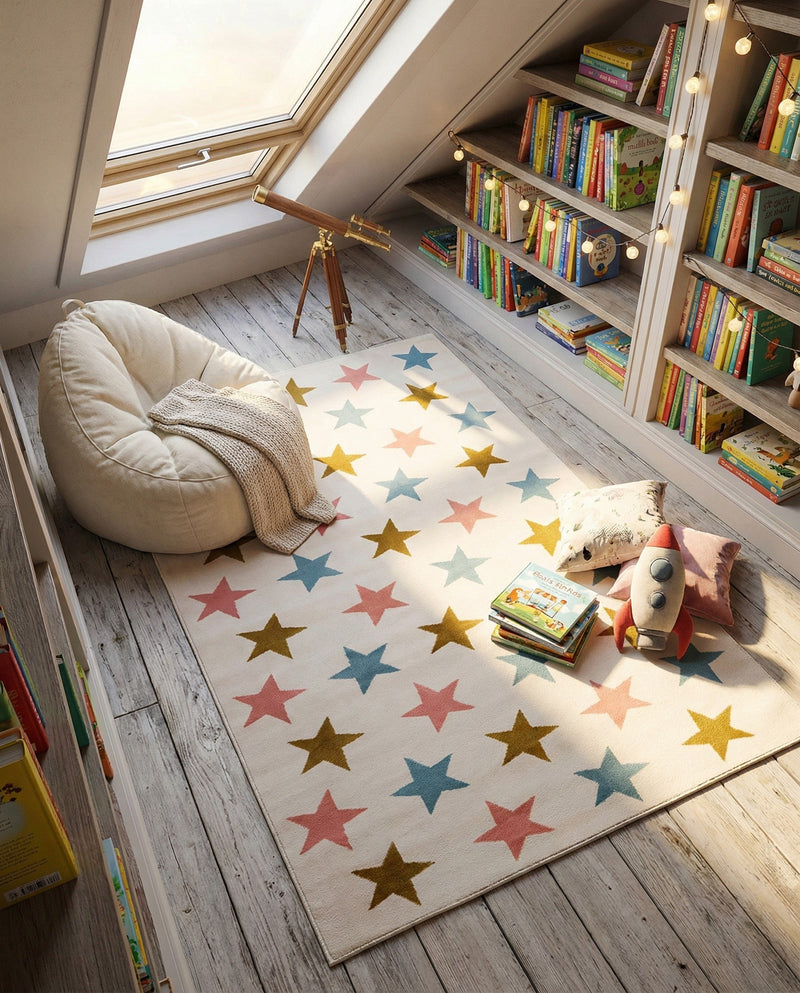 Wonder Tykes Collection Area Rug -  Fantasia Rectangle Multi  lifestyle 5