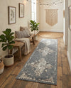 Gobi Sands Collection Area Rug -  Lop Runner Gray  lifestyle 60