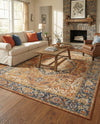 Patio Heritage Collection Area Rug -  Haven Rectangle Rust Red  lifestyle 46