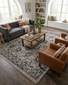 Geneva Terrace Collection Area Rug -  Lausanne Rectangle Light Gray  lifestyle 23