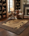 Bistro Lounge Collection Area Rug -  Affogato Rectangle Beige  lifestyle 8