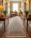 Persian Elegance Collection Area Rug -  Hamedan (Beige) Runner Beige  lifestyle 38