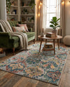 Savannah Elegance Collection Area Rug -  Forsyth Rectangle Multi  lifestyle 45