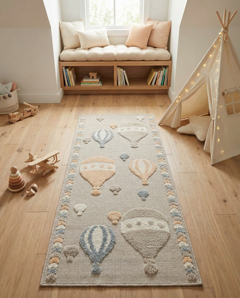 Wonder Tykes Collection Area Rug -  Joyscape Runner Multi  lifestyle 53
