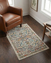 Seville Stripes Collection Area Rug -  Malaga (Ivory) Rectangle Ivory  lifestyle 25