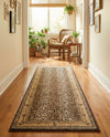 Savannah Sojourn Collection Area Rug -  Limpopo Runner Brown  lifestyle 71