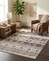 Geneva Terrace Collection Area Rug - Montreux Rectangle Beige  lifestyle 28
