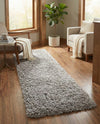 Majestic Manor Collection Area Rug - Versailles (Silver Screen) Runner Silver Screen  lifestyle 67