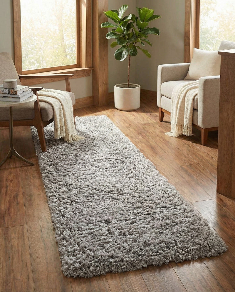 Majestic Manor Collection Area Rug - Versailles (Silver Screen) Runner Silver Screen  lifestyle 67