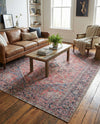 Heritage Elegance Collection Area Rug -  Alhambra Rectangle Red  lifestyle 20