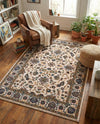 Casablanca Tapestry Collection Area Rug -  Marrakech (Ivory) Rectangle Ivory  lifestyle 13