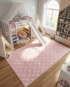 Wonder Tykes Collection Area Rug -  Mosaic Rectangle Pink  lifestyle 19