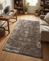 Riviera Elegance Collection Area Rug - Antibes (Brown) Rectangle Brown  lifestyle 19