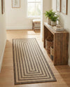 Sahara Sands Collection Area Rug -  Abydos Runner Natural and Brown  lifestyle 39
