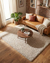 Eternal Plush Oasis Collection Area Rug -  Tranquility (Linen) Rectangle Linen  lifestyle 25