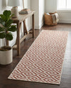 Urban Oasis Rugs Collection Area Rug -  Rooftop (Rust Red) Runner Rust Red  lifestyle 50