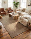 Sequoia Handwoven Jute Collection Area Rug - Aspen Rectangle Black and White  lifestyle 12