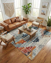 Santa Fe Trails Collection Area Rug -  Arroyo Rectangle Multi  lifestyle 8