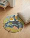 Wonder Tykes Collection Area Rug -  Dynamo Round Multi  lifestyle 36