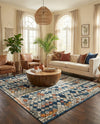 Tangier Treasures Collection Area Rug -  Marrakech Rectangle Multi  lifestyle 15