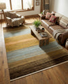 Zagros Oasis Collection Area Rug -  Mehran Rectangle Multi  lifestyle 6