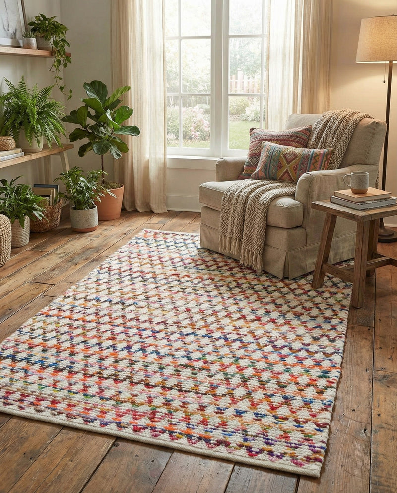 Woven Udaipur Collection Area Rug - Howrah Rectangle Multi  lifestyle 14