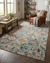 Savannah Elegance Collection Area Rug -  Forsyth Rectangle Multi  lifestyle 26