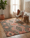 Savannah Threads Collection Area Rug - Yosemite Rectangle Multi  lifestyle 9
