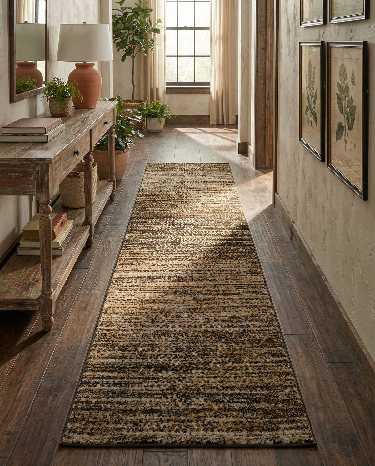 Sienna Collection Area Rug -  Verona Runner Multi  lifestyle 149