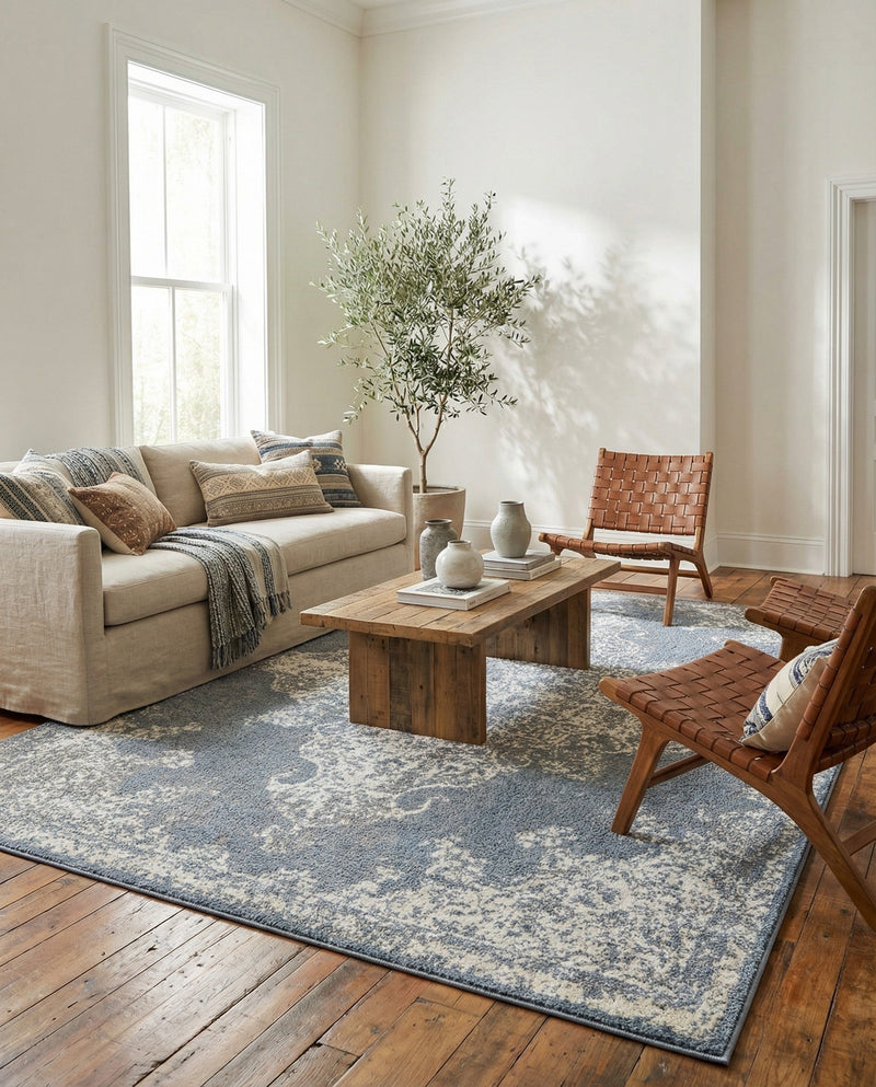 Gobi Sands Collection Area Rug -  Lop Rectangle Gray  lifestyle 7