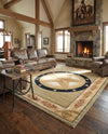 Frontier Trails Collection Area Rug - Redwood Rectangle Green  lifestyle 21
