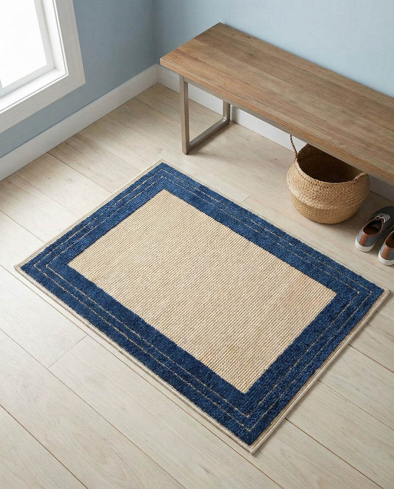 Bahama Breeze Outdoor Collection Area Rug -  Abaco Rectangle Beige  lifestyle 78